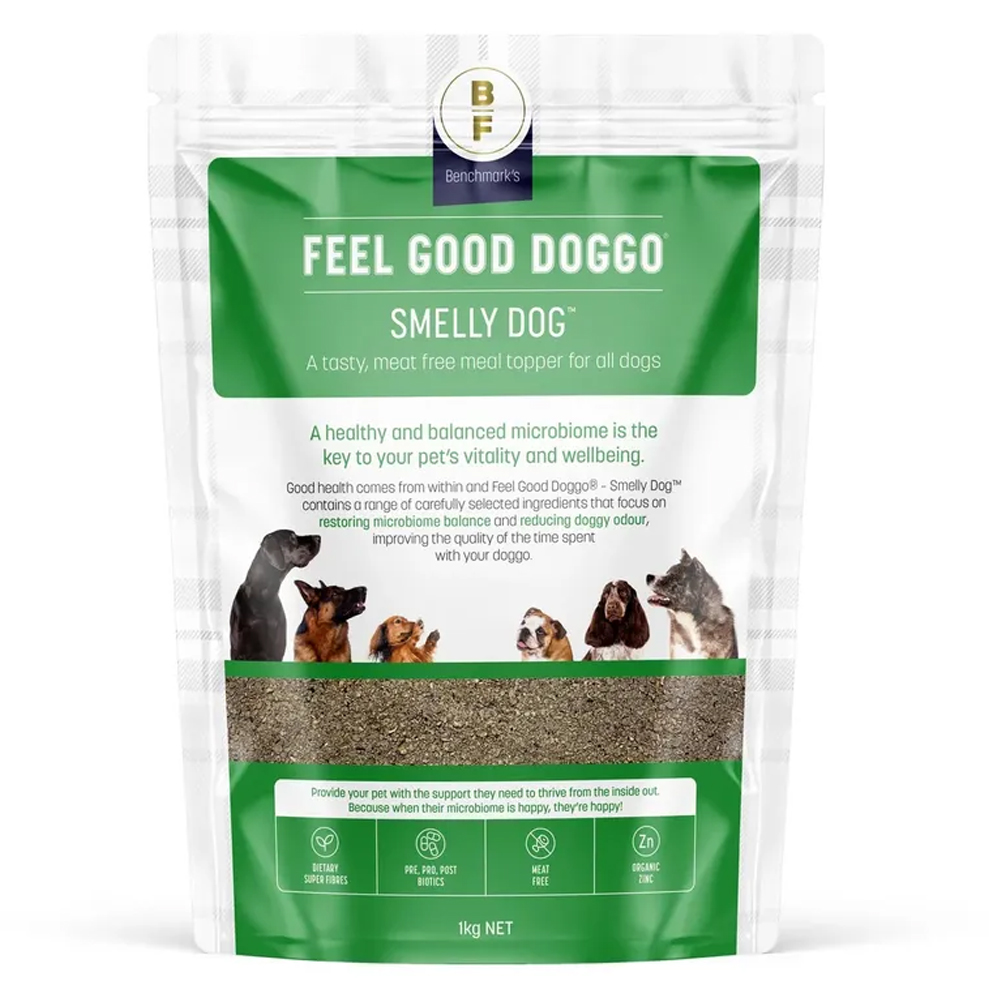 Feel Good Doggo Smelly Dog Meat Free Meal Topper for All Dogs