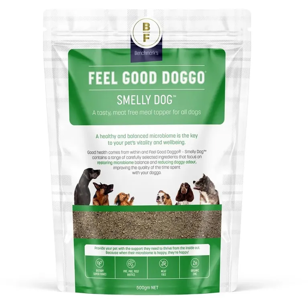 Feel Good Doggo Smelly Dog Meat Free Meal Topper for All Dogs