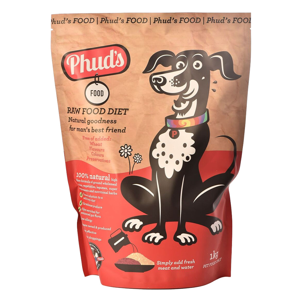Phud's Natural Raw Dry Dog Food