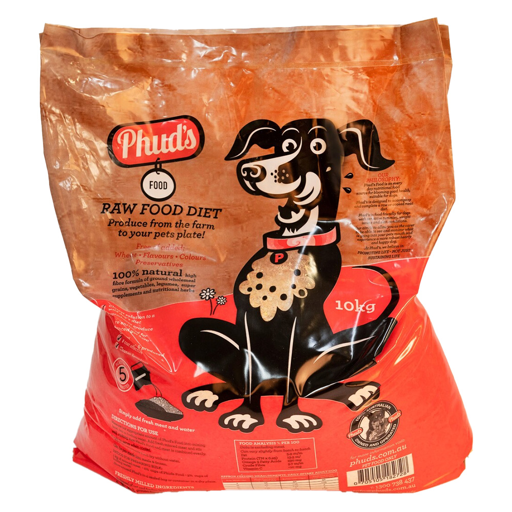Phud's Natural Raw Dry Dog Food