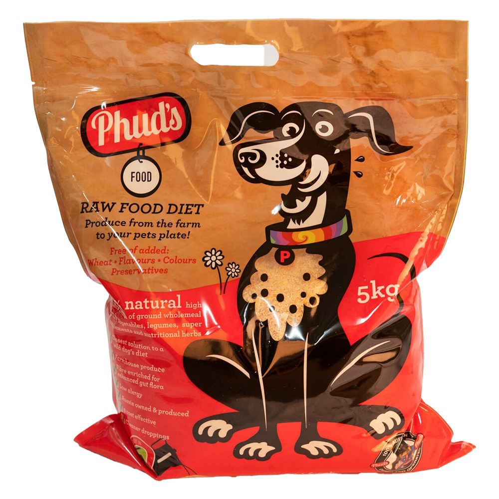 Phud's Natural Raw Dry Dog Food