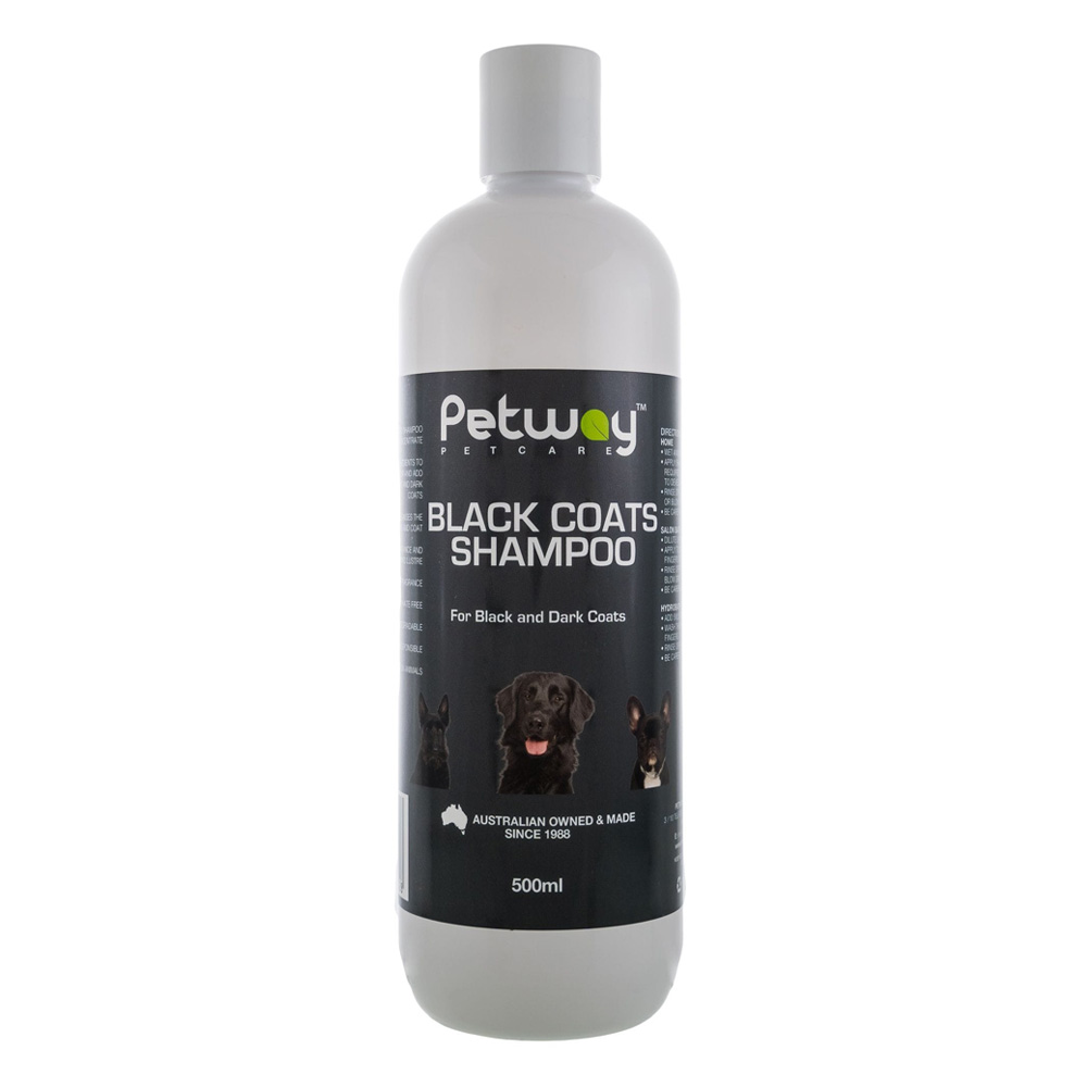 Petway Petcare Black Coats Shampoo For Black And Dark Coats For Dogs for Dog Supplies