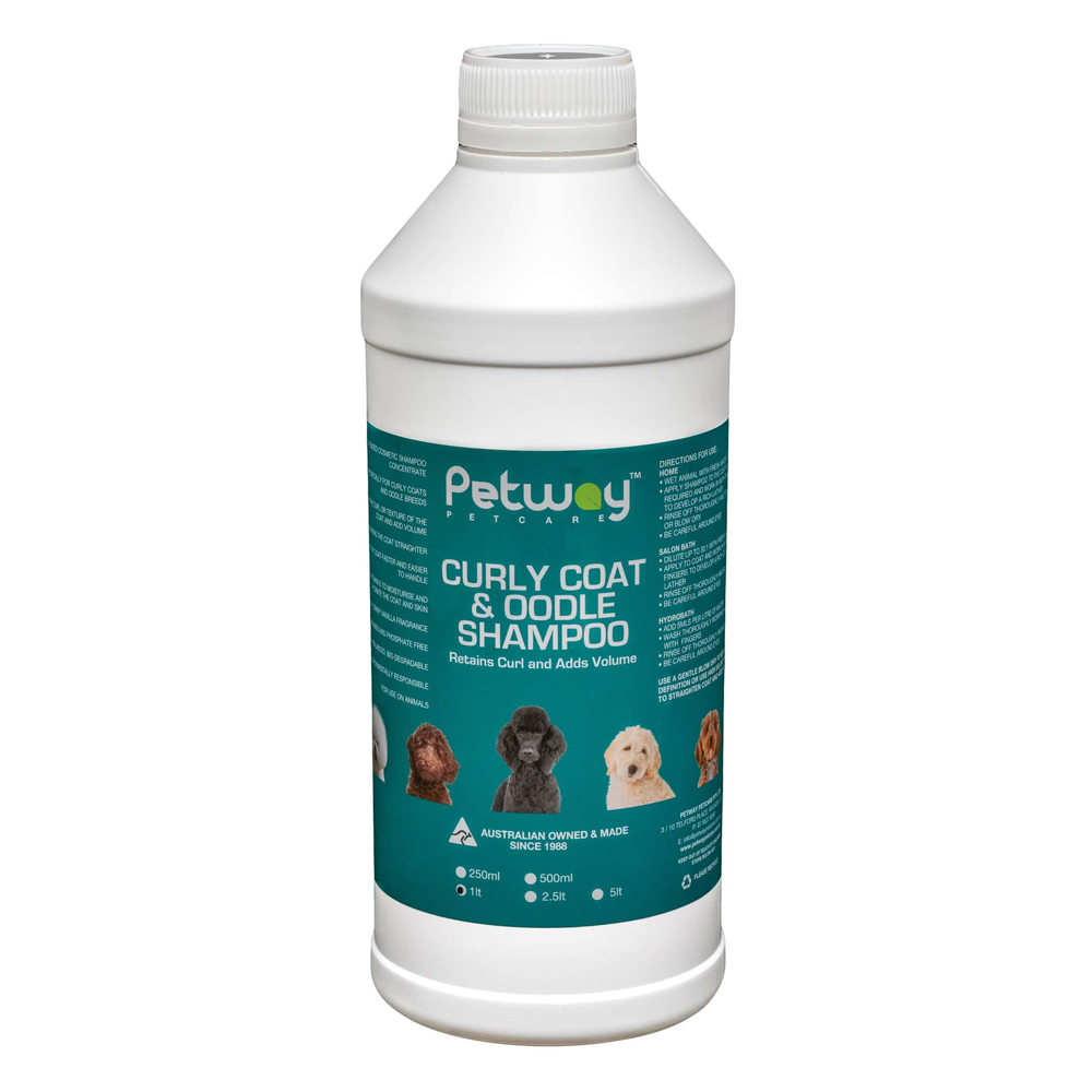 Petway Petcare Curly Coat & Oodle Shampoo for Dogs