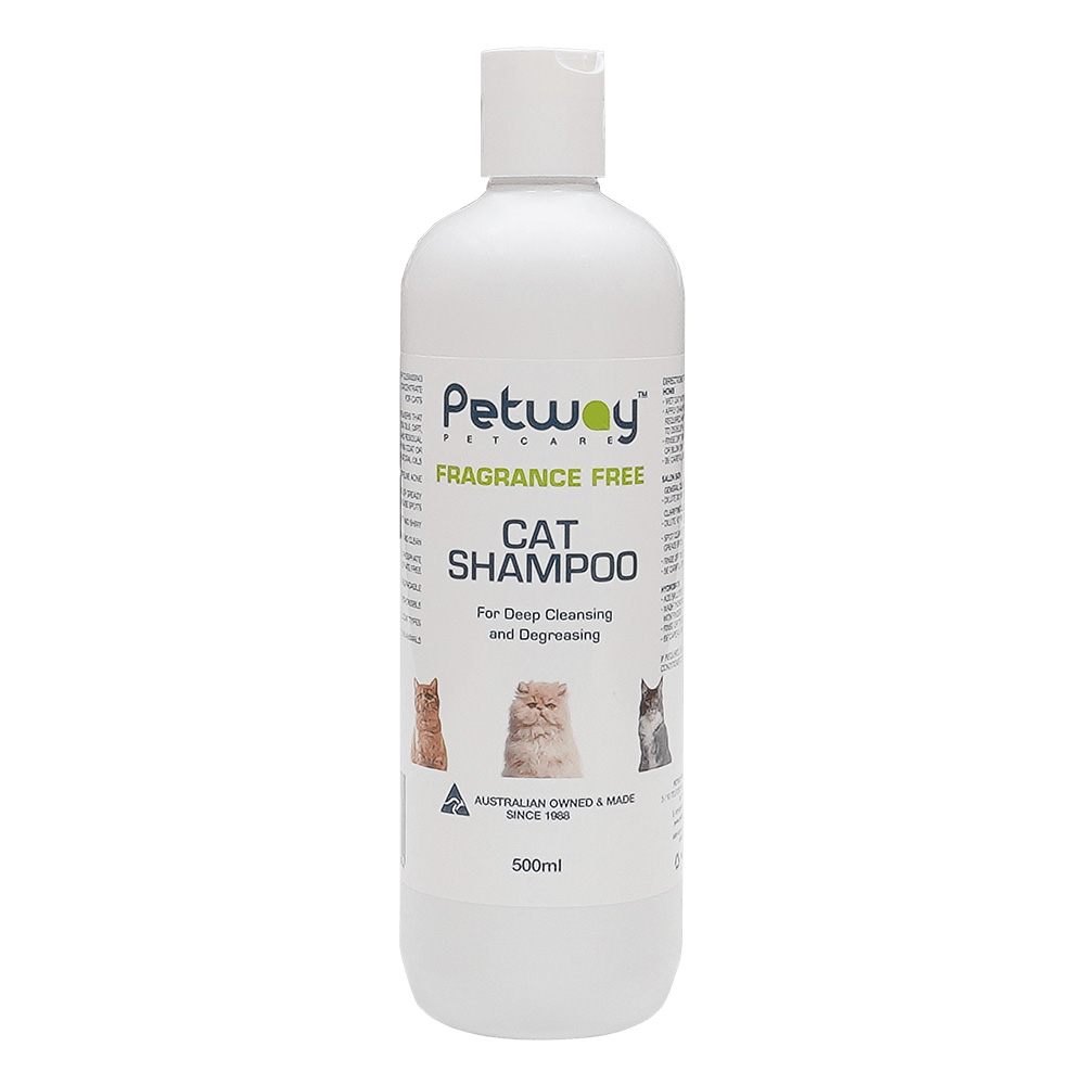 Petway Petcare Fragrance Free Cat Shampoo For Deep Cleansing And Degreasing For Cats for Cat Supplies
