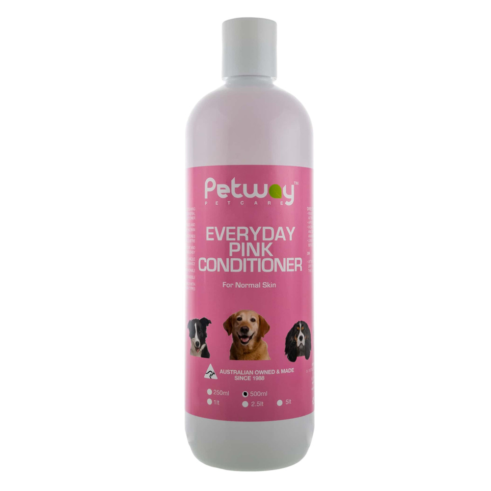 Petway Petcare Everyday Pink Conditioner For Normal Skin For Dogs for Dog Supplies
