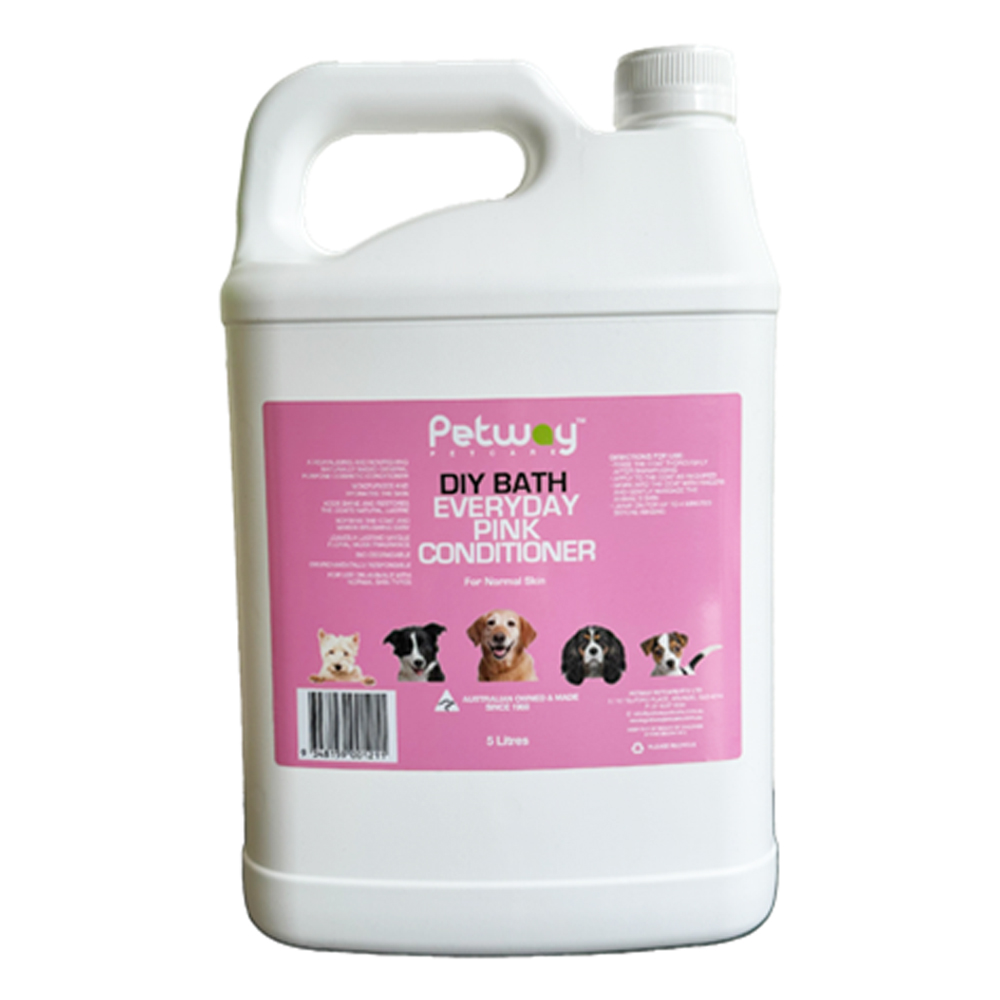 Petway Petcare DIY Bath Everyday Pink Conditioner for Dogs for Dog Supplies