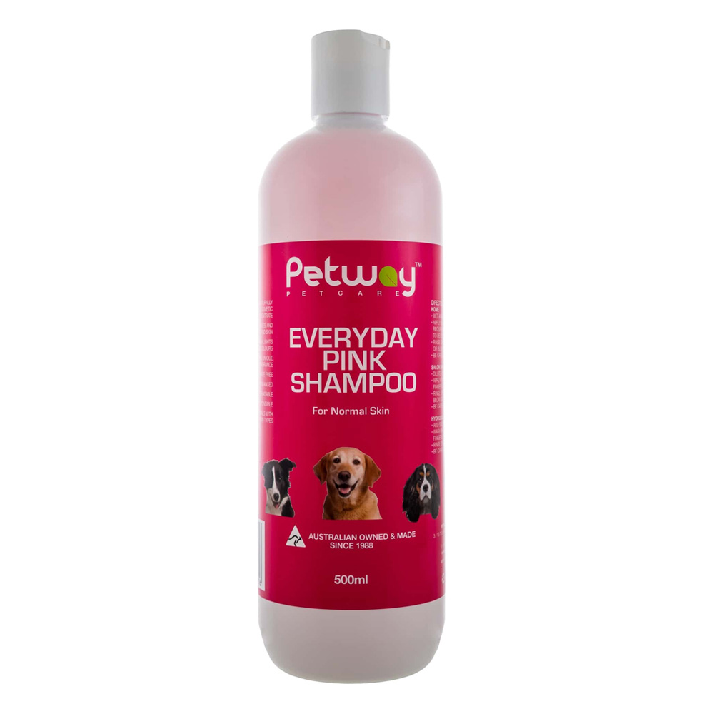 Petway Petcare Everyday Pink Shampoo For Normal Skin For Dogs for Dog Supplies