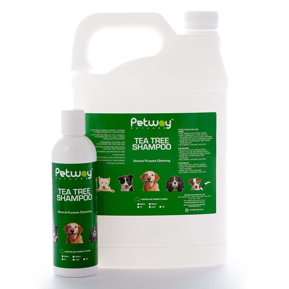 Petway Petcare Tea Tree Shampoo General Purpose Cleansing For Dogs