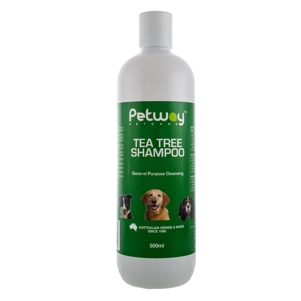 Petway Petcare Tea Tree Shampoo General Purpose Cleansing For Dogs for Dog Supplies