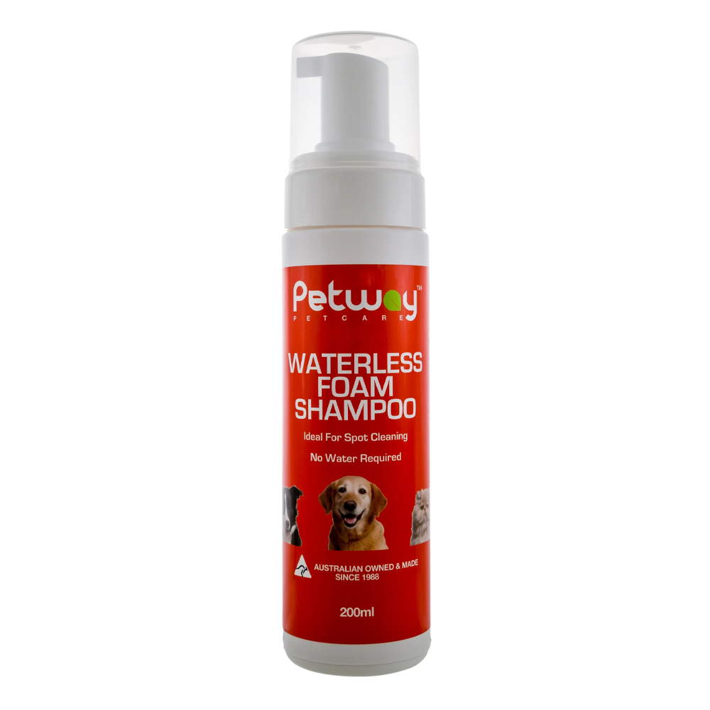 Petway Petcare Waterless Foam Shampoo for Dogs for Dog Supplies
