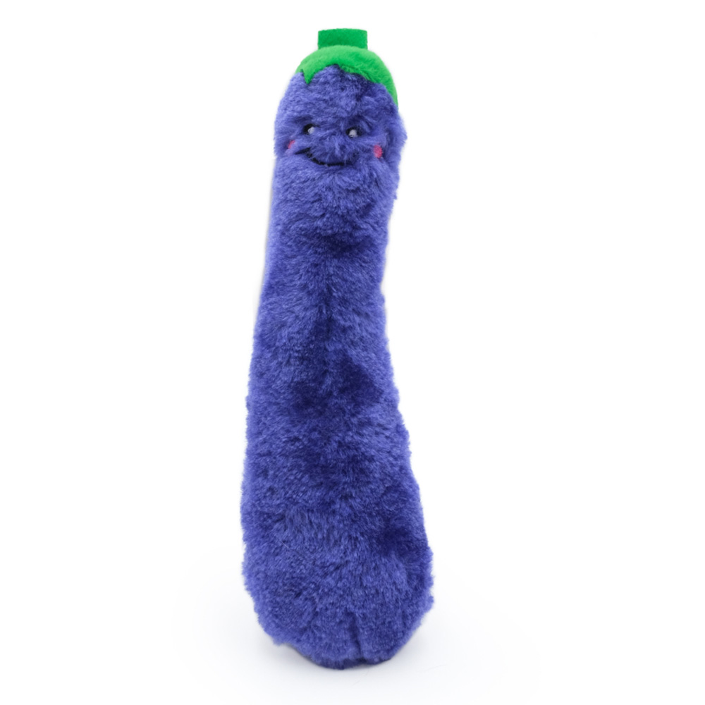 Zippy Claws Kickerz Toys for Cats - Eggplant