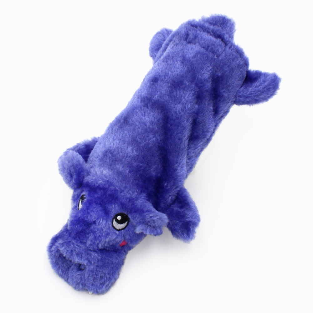 Zippy Paws Bottle Crusherz Toys For Dogs - Hippo 1 Pack