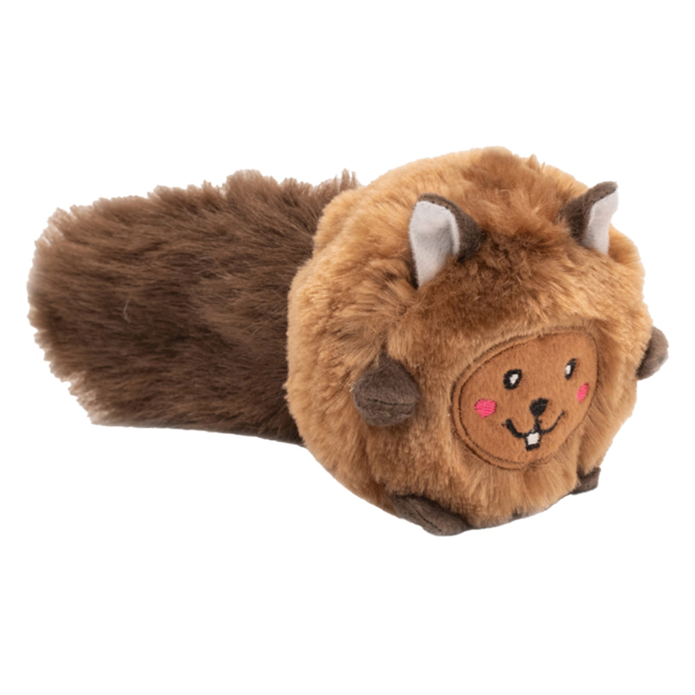 Zippy Paws Bushy Throw Toys For Dogs - Squirrel 1 Pack