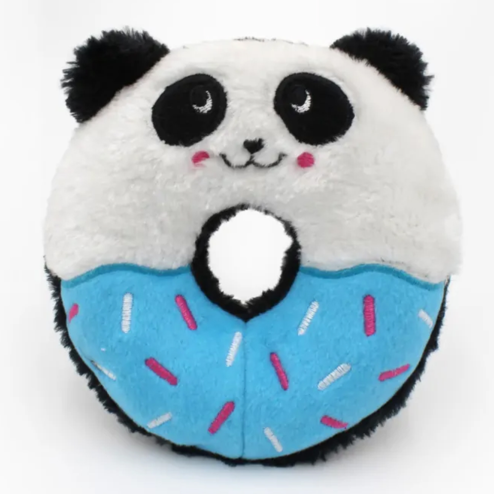 Zippy Paws Donutz Buddies Toys For Dogs - Panda 1 Pack