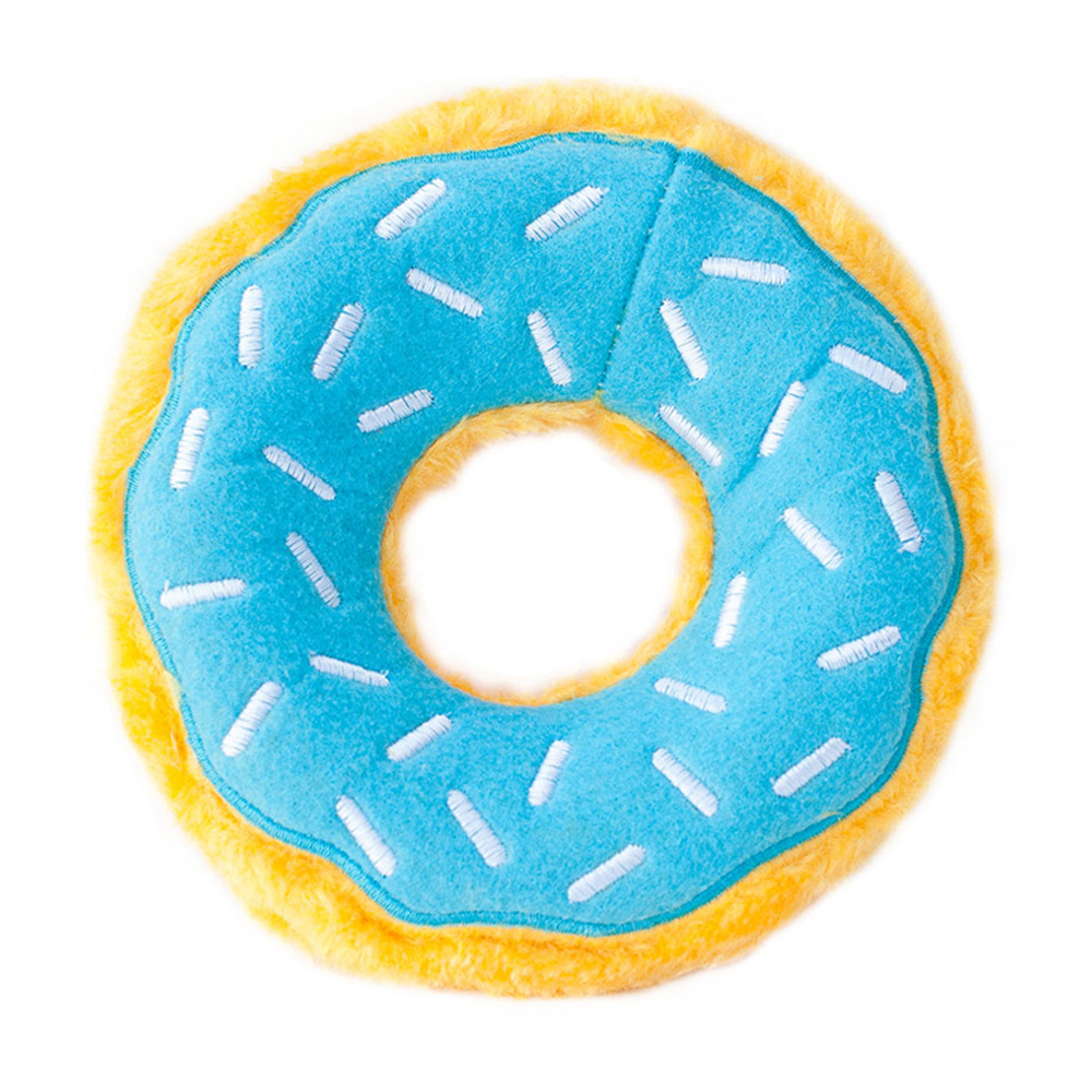 Zippy Paws Donutz Toys For Dogs - Blueberry 1 Pack