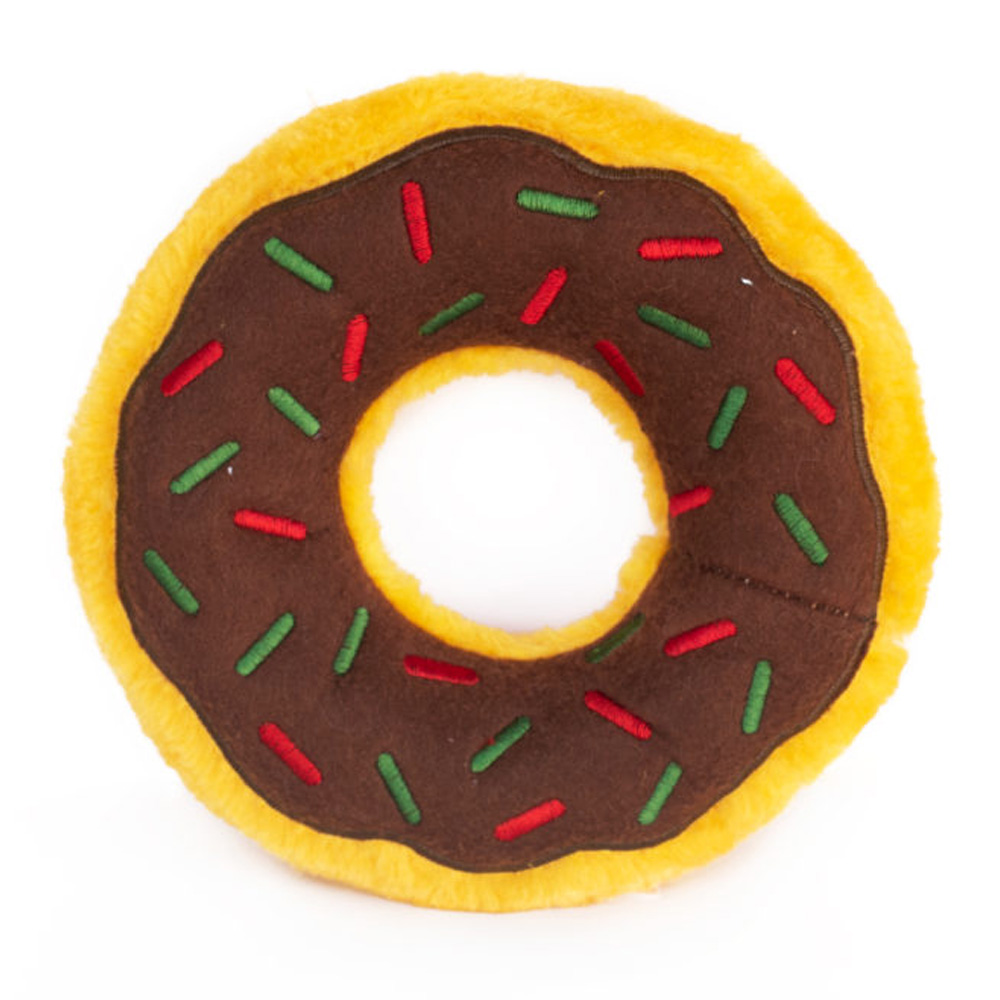 Zippy Paws Donutz Toys For Dogs - Gingerbread 1 Pack