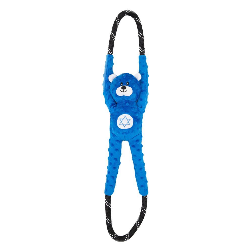 Zippy Paws Hanukkah Ropetugz Toys for Dogs for Dog Supplies