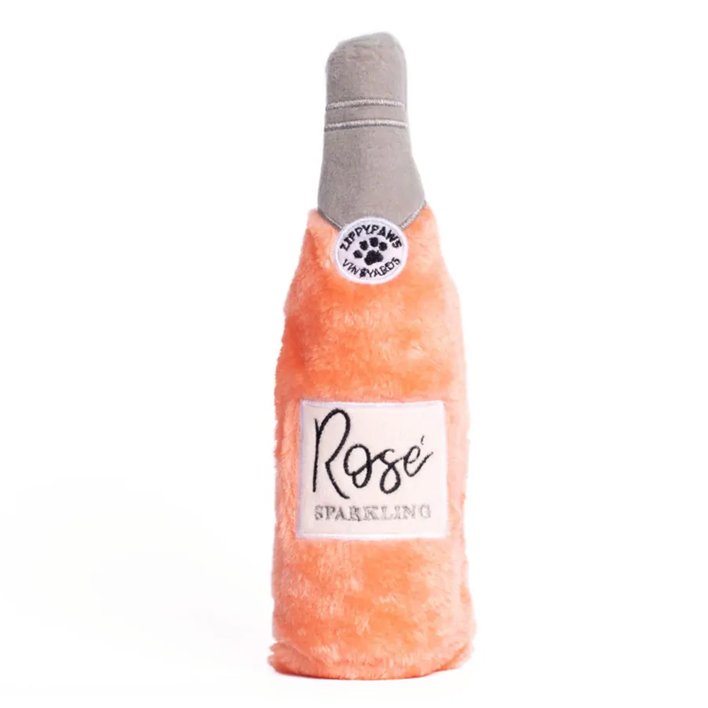 Zippy Paws Happy Hour Crusherz Toys For Dogs - Rose 1 Pack