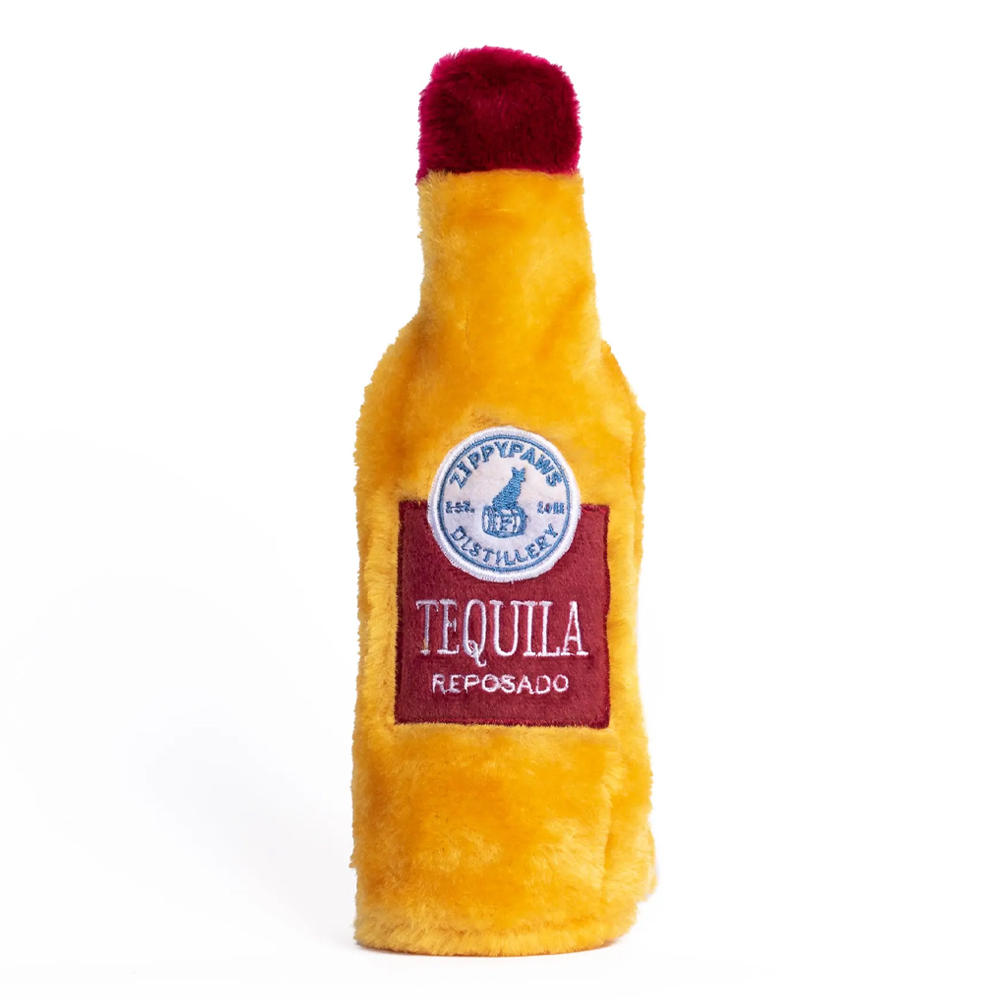 Zippy Paws Happy Hour Crusherz Toys For Dogs - Tequilla 1 Pack