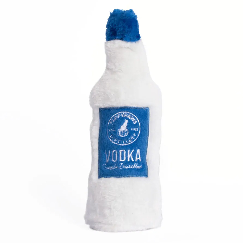 Zippy Paws Happy Hour Crusherz Toys For Dogs - Vodka 1 Pack