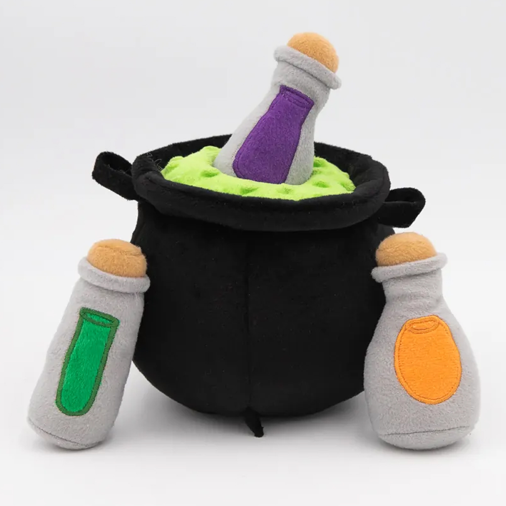 Zippy Paws Halloween Burrow Toys For Dogs - Witchs Brew 1 Pack