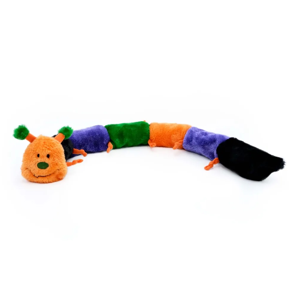 Zippy Paws Halloween Caterpillar Toys for Dogs