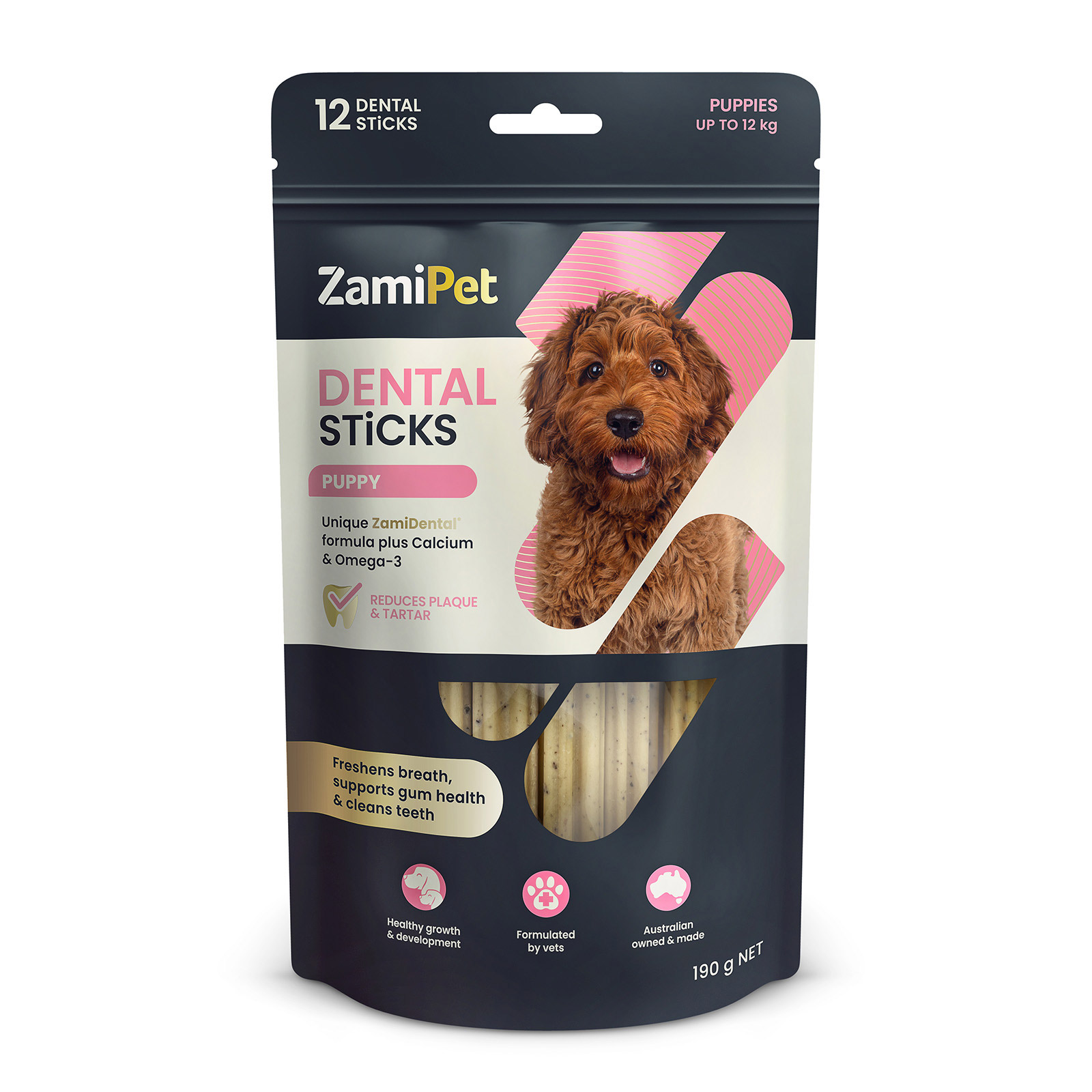 ZamiPet Dental Sticks Puppy Dog Treats for Dog Supplies