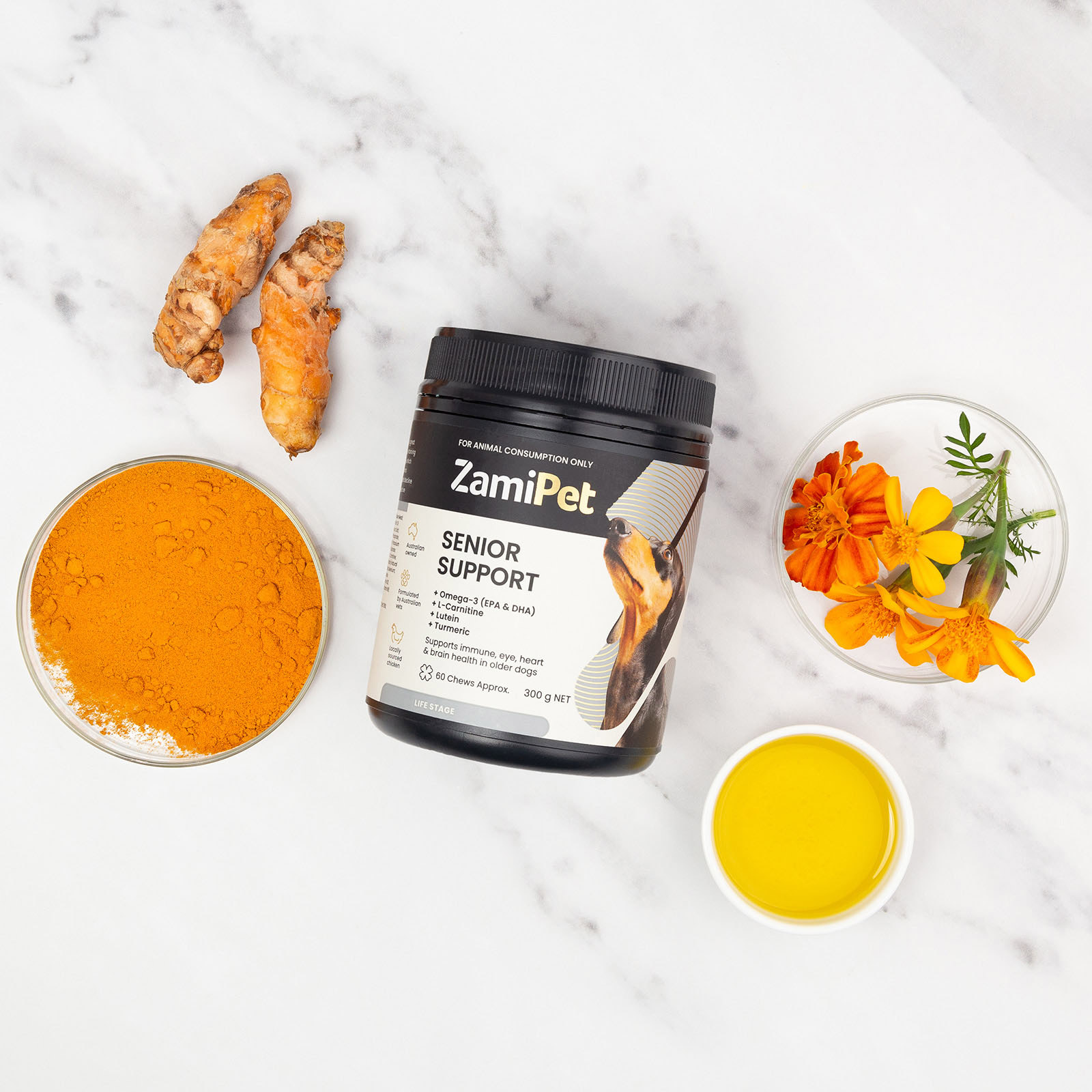 Zamipet Senior Support Dog Supplement