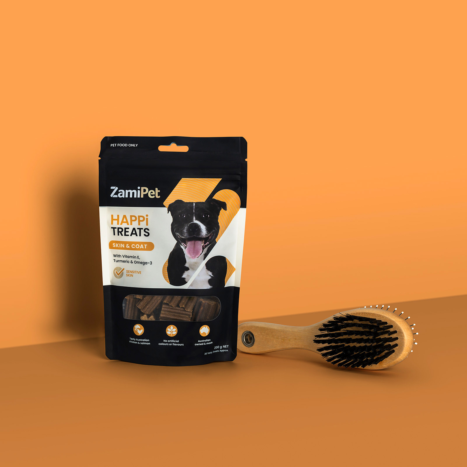 ZamiPet HappiTreats Skin & Coat Dog Chews