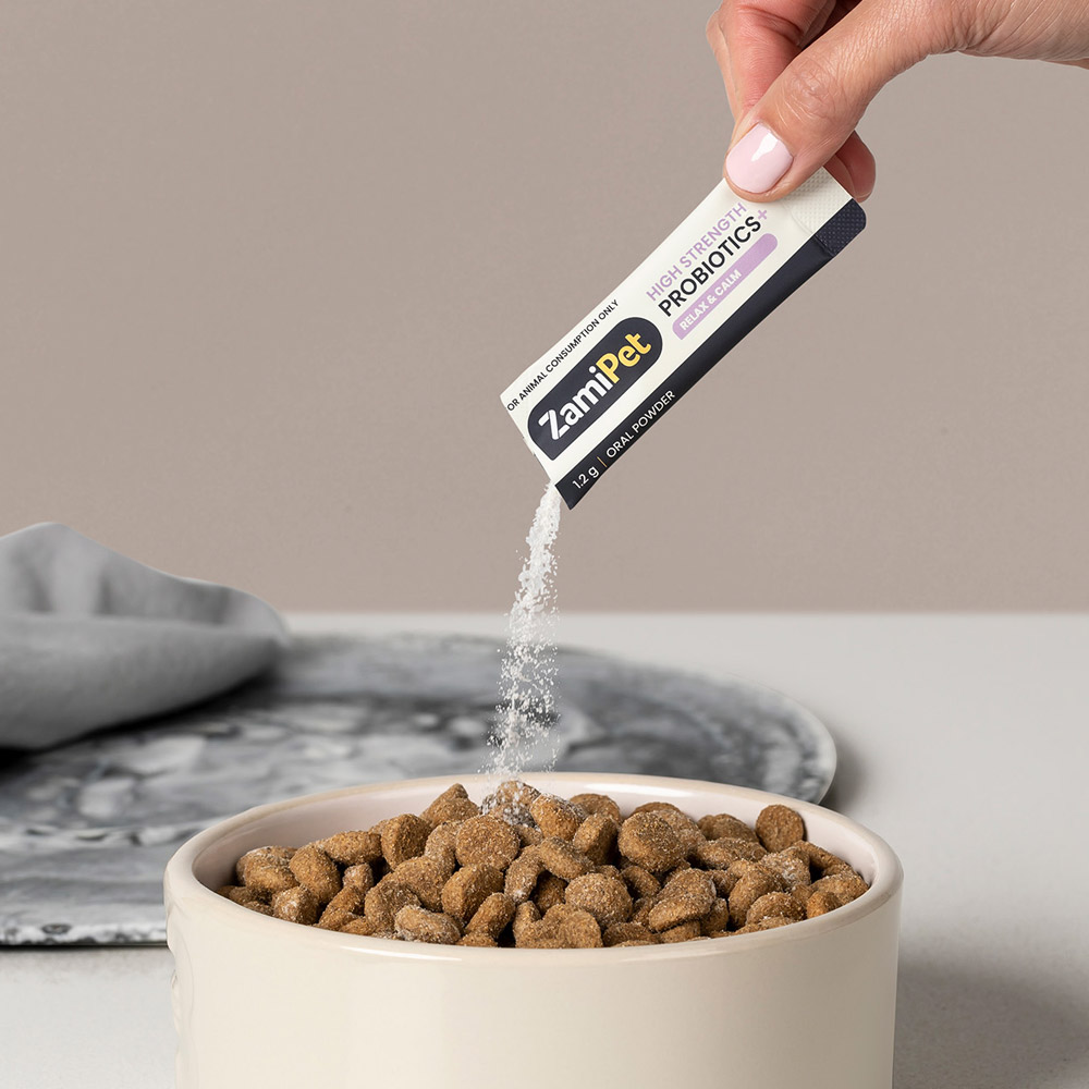 ZamiPet High Strength Probiotics + Relax & Calm Oral Powder for Dog