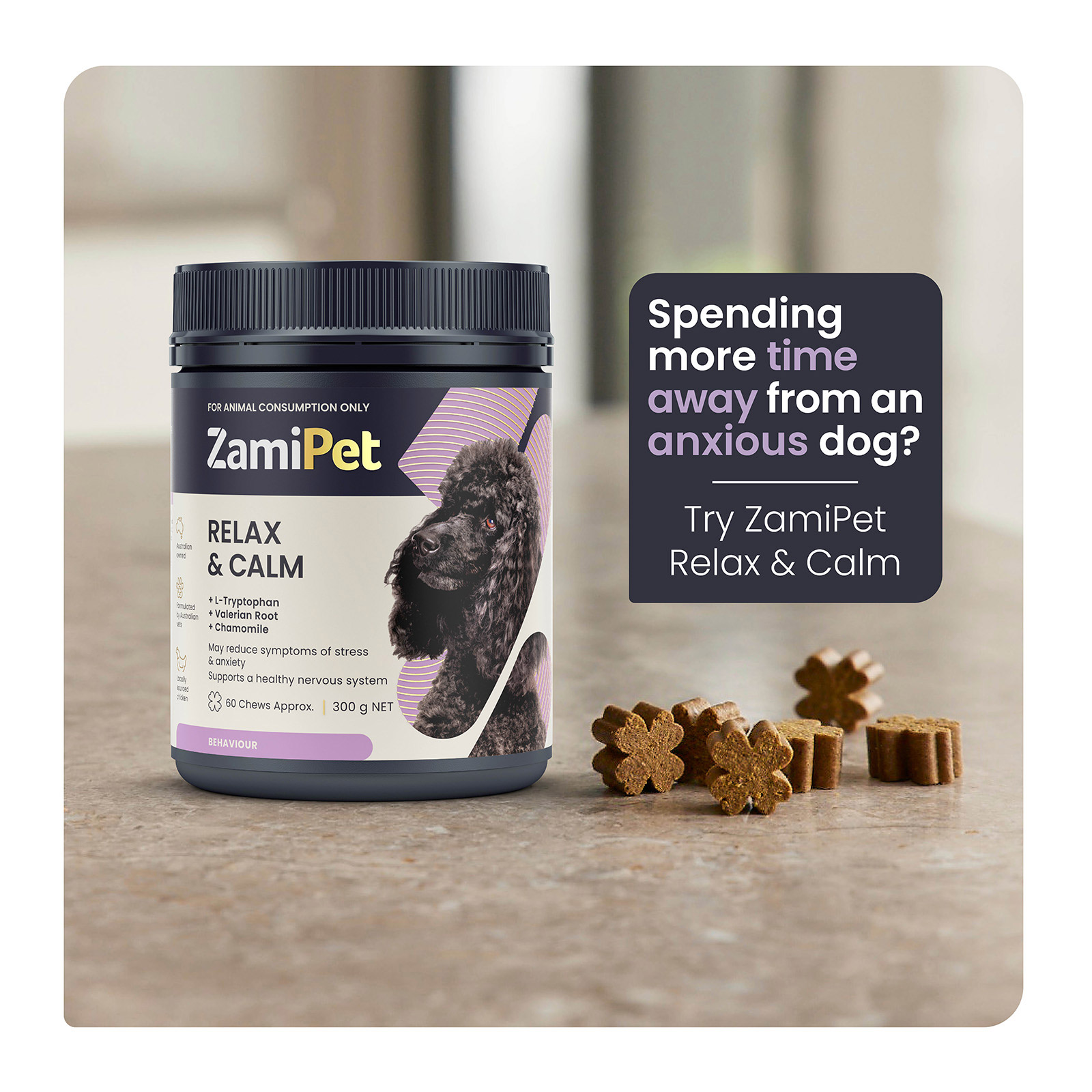 ZamiPet Relax & Calm Dog Chews
