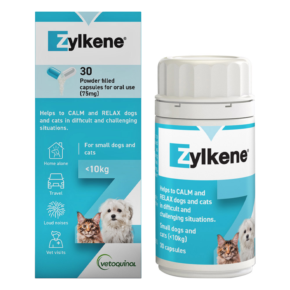 Zylkene Nutritional Supplement For Dogs And Cats 75 Mg