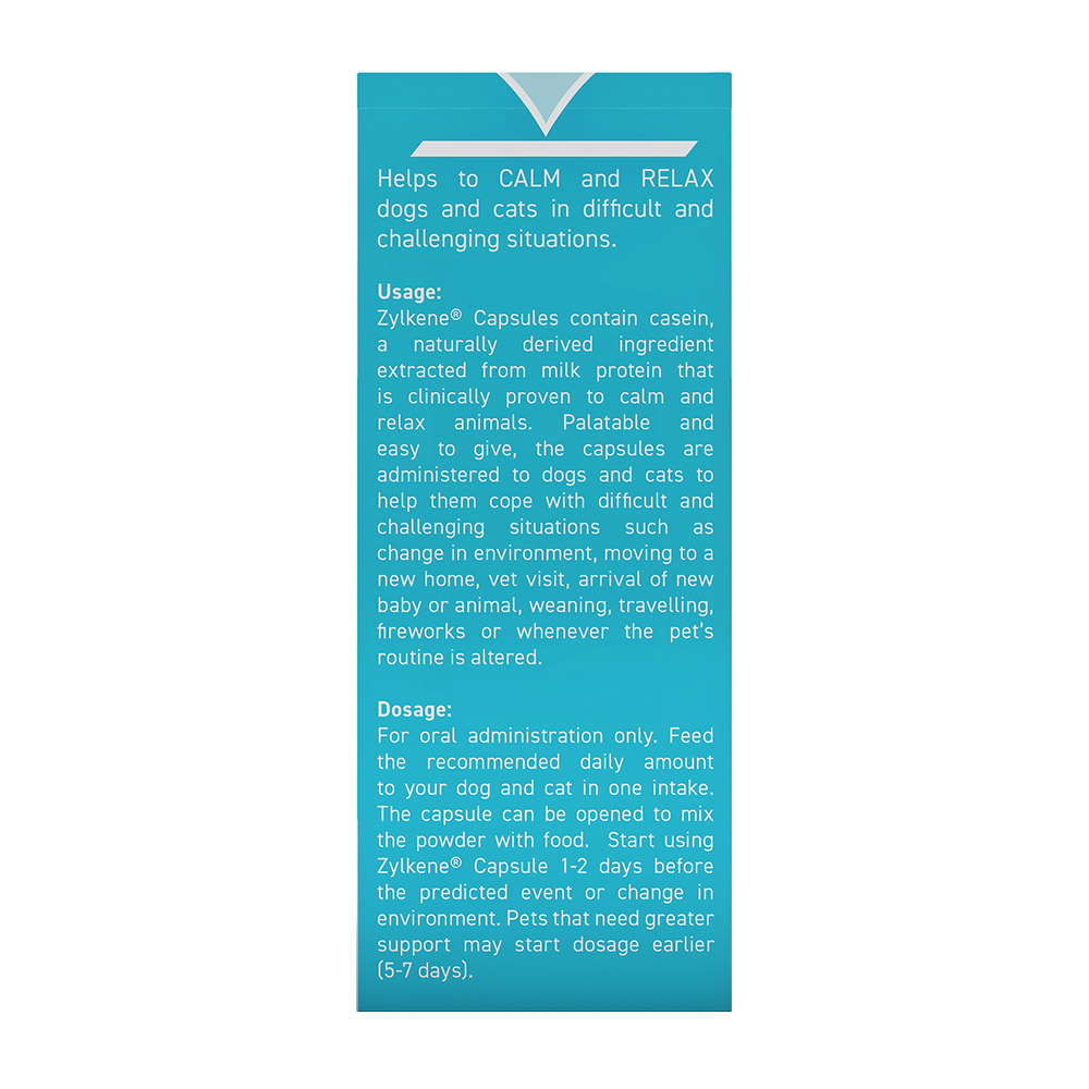 Zylkene Nutritional Supplement For Dogs And Cats 75 Mg