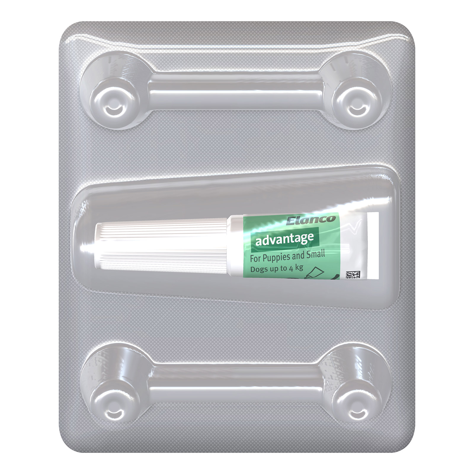 Advantage For Small Dogs Up To 4Kg (Green)