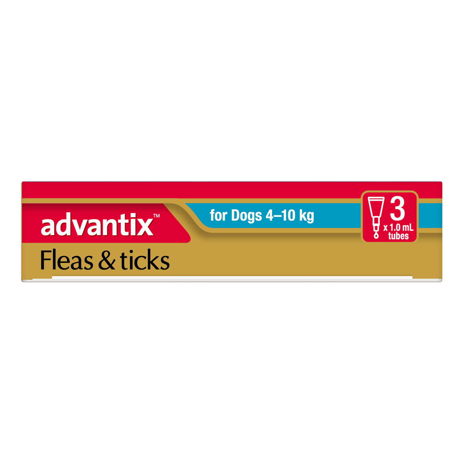 Advantix For Medium Dogs 4 To 10Kg (Aqua)