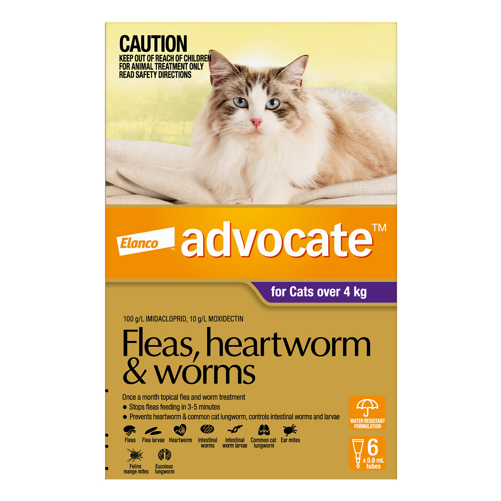 Advocate For Cats Over 4Kg (Purple)