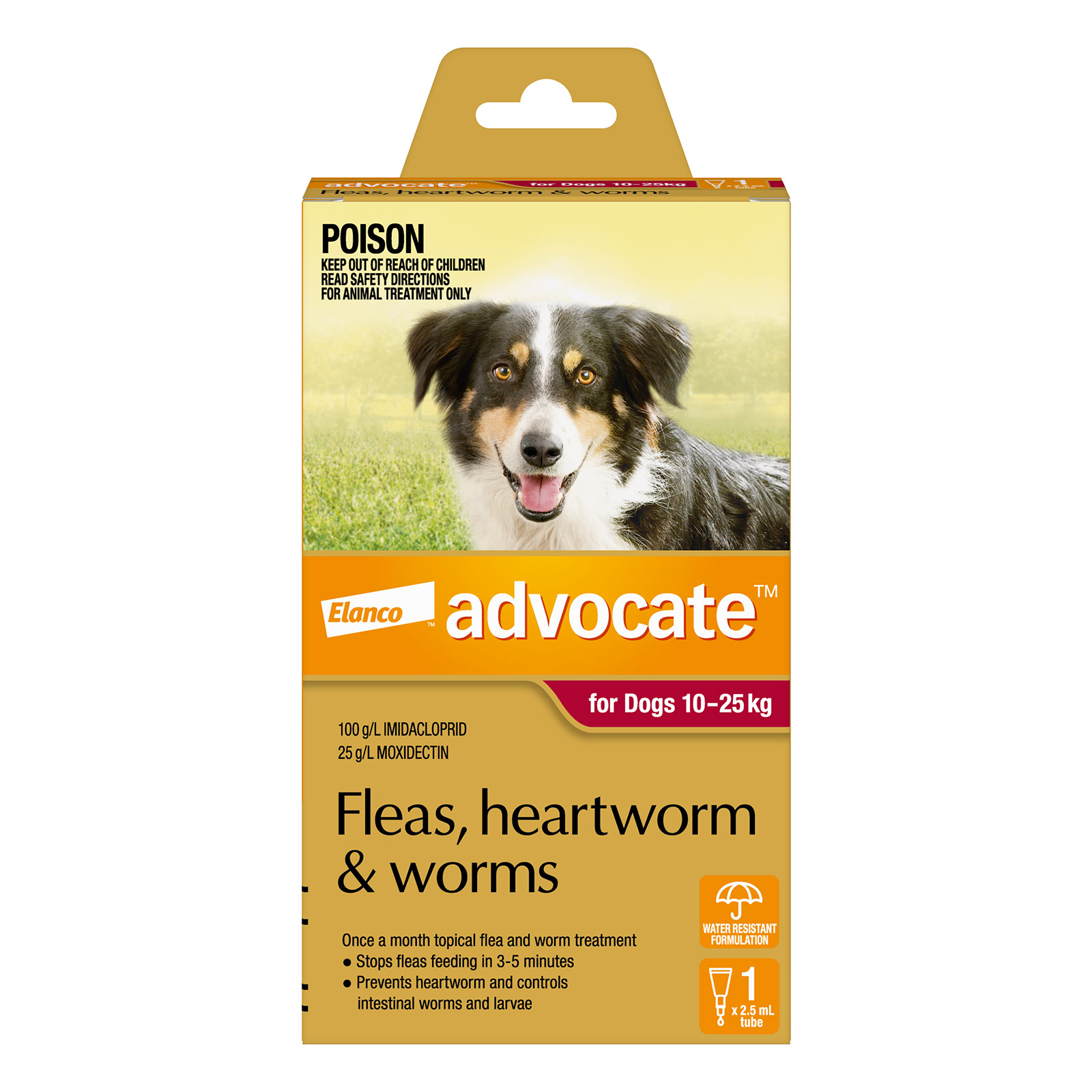 Advocate For Dogs 10 to 25 Kg (Large Dogs) Red
