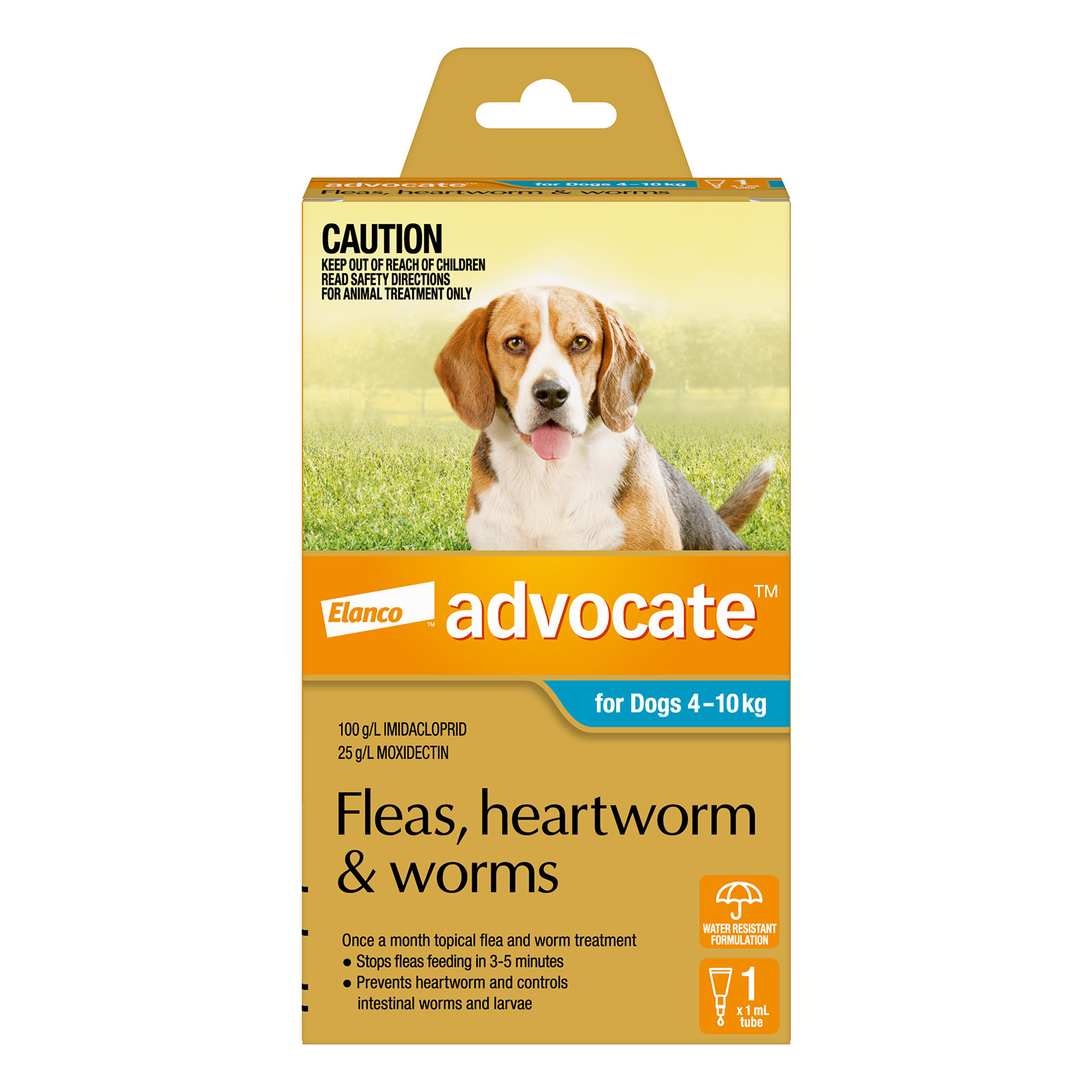 Advocate For Dogs 4 to 10 Kg (Medium Dogs) Aqua