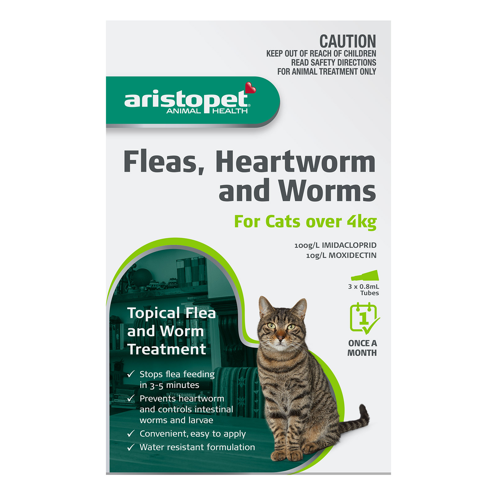 Buy Aristopet Spot on Treatment Kitten Cat Over 4 Kg Online