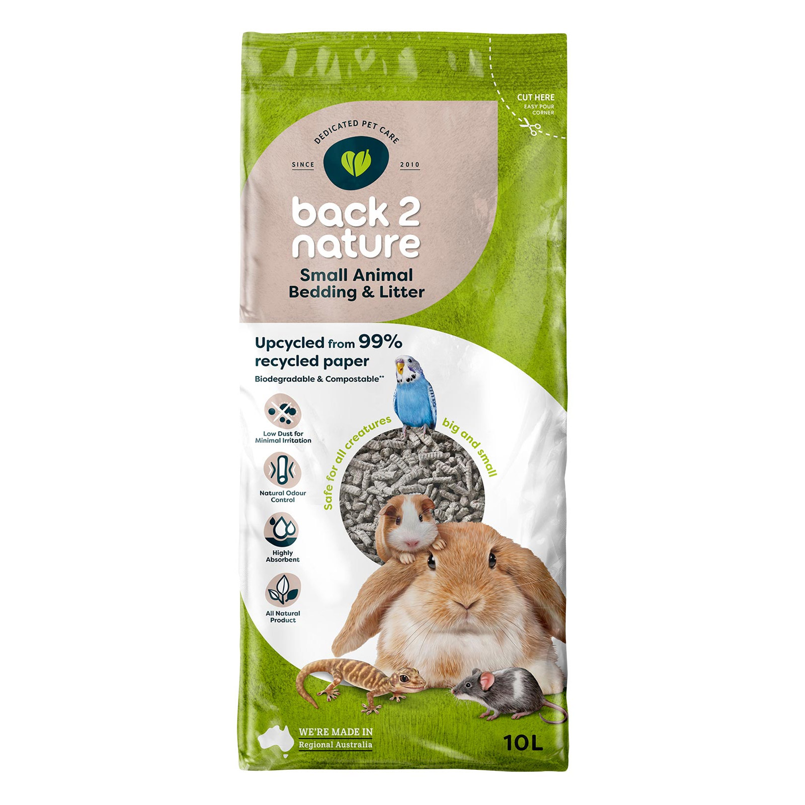 Back 2 Nature Small Animal Bedding & Litter for Small Animals