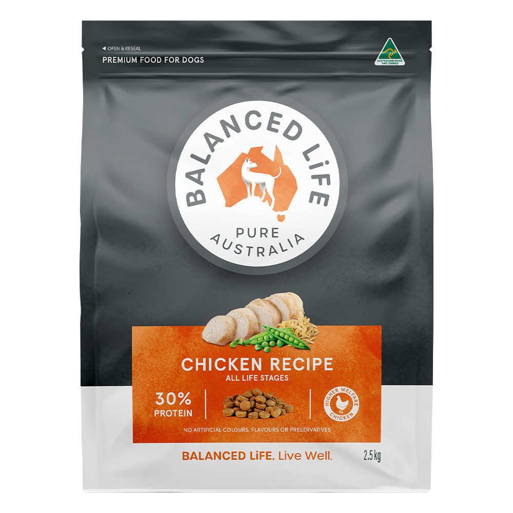 Balanced Life Chicken Recipe Premium Dog Food for Pet Foods