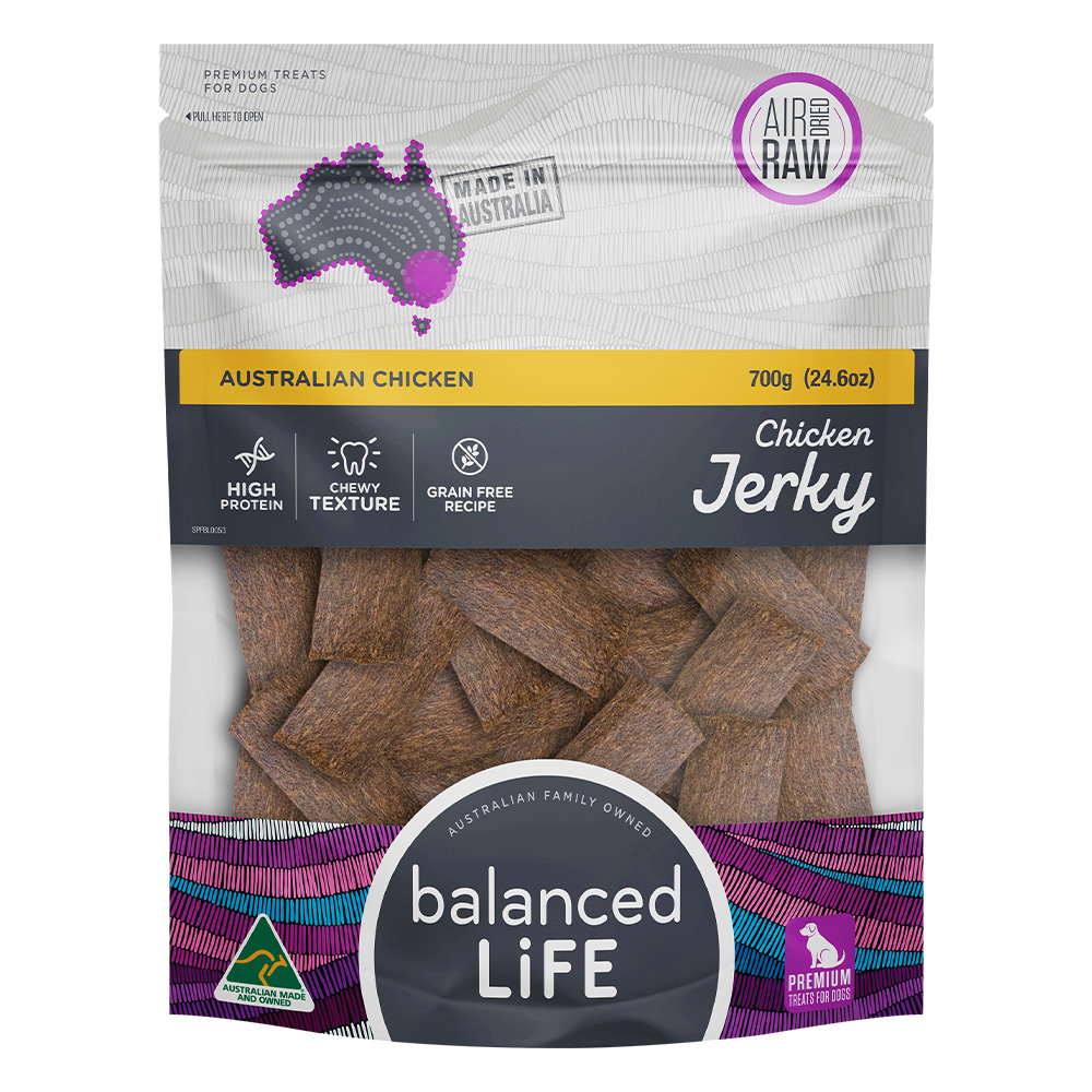 Balanced Life Chicken Jerky Premium Treats For Dogs  700 Gm