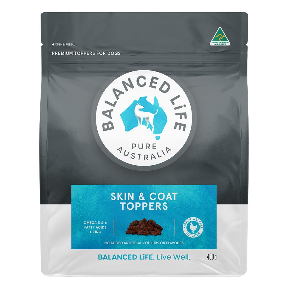 Balanced Life Skin & Coat Premium Toppers for Dogs
