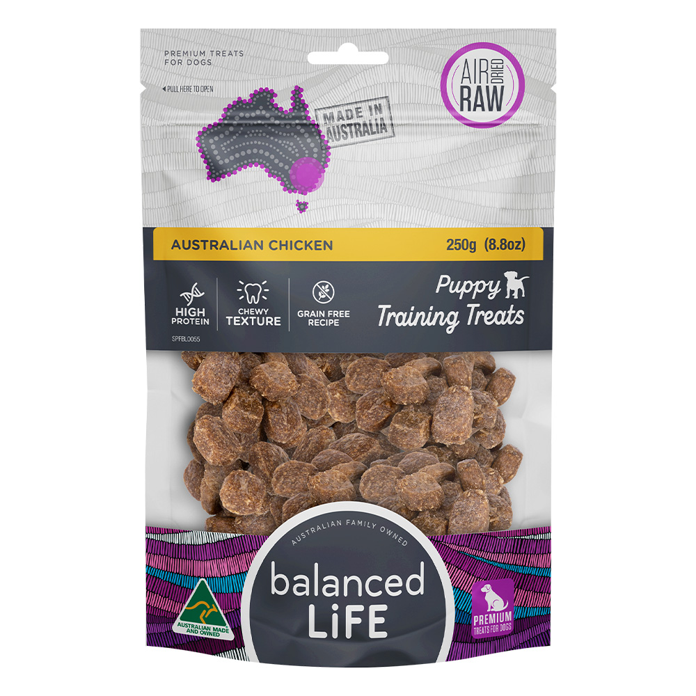 Balanced Life Puppy Chicken Training Premium Treats For Dogs  250 Gm