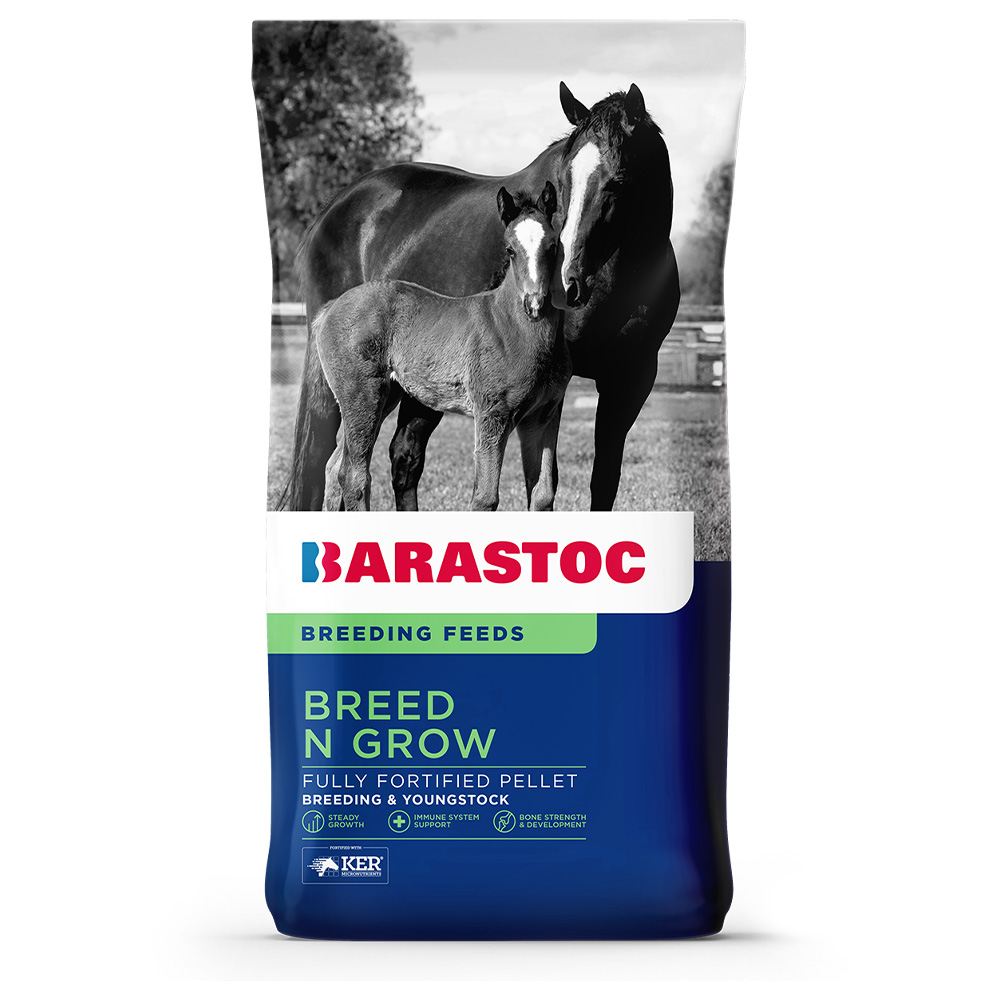 Barastoc Breed N Grow Fully Fortified Pellet Breeding Feeds for Horse for Horse Supplies