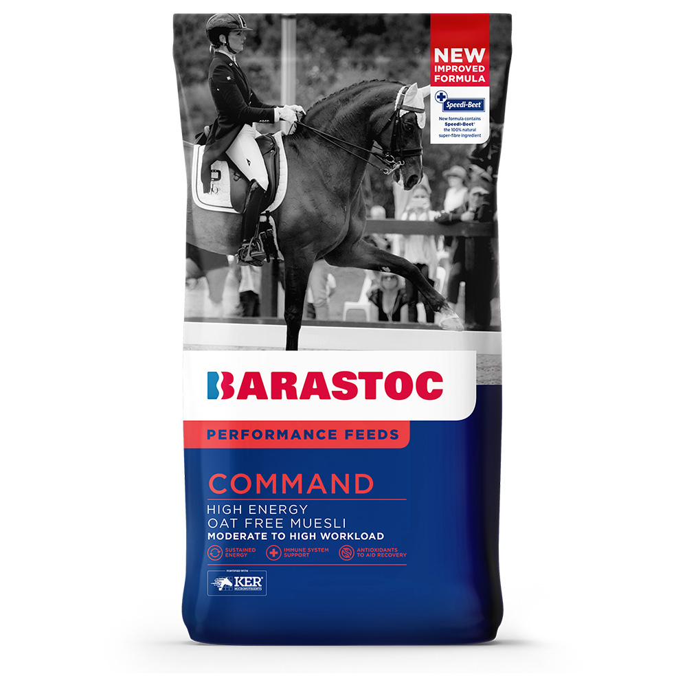 Barastoc Command High Energy Oat Free Muesli Performance Feeds for Horse for Horse Supplies