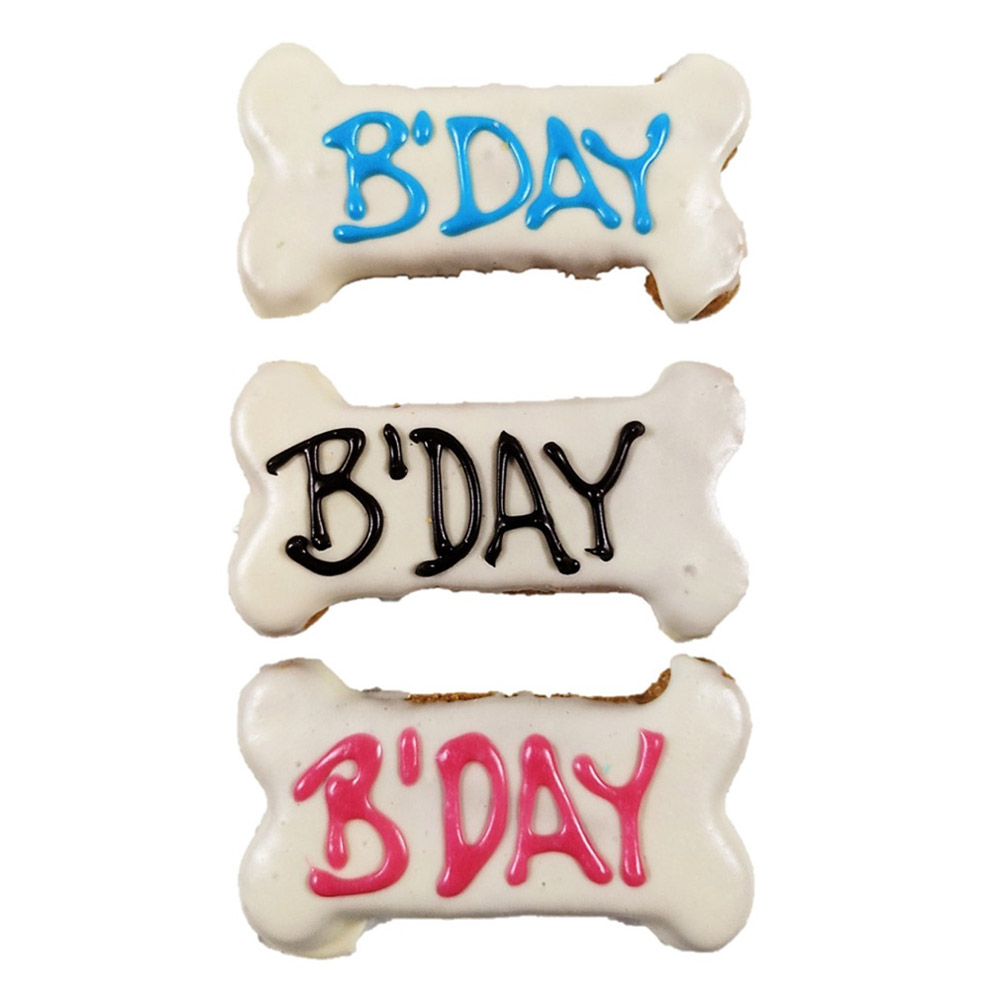 Huds And Toke - Yogurt Frosted Birthday Cookie - Small - Carton Of 15 1 Pack