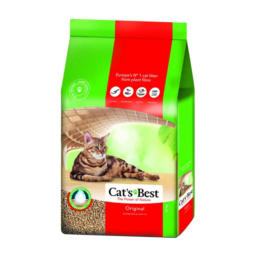 Cat's Best Original Clumping & Encapsulating Cat Litter for Cat Supplies
