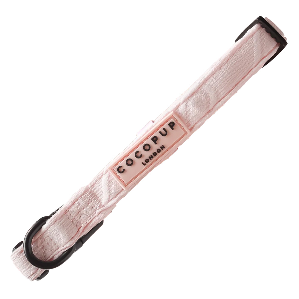 Cocopup London Collar for Dogs Baby Pink Heart