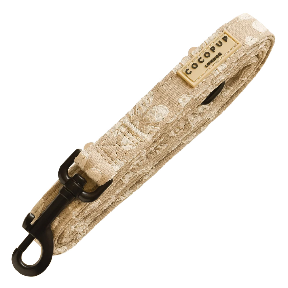 Cocopup London Lead for dogs Mocha Flower